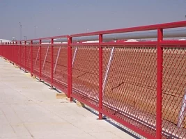 Картинка — Секционный забор из усиленной сетки 60х60 