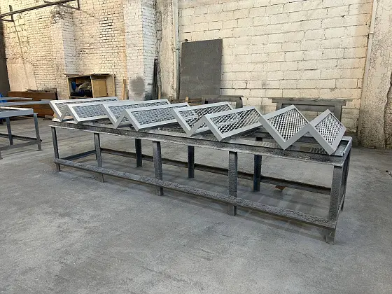 Площадка для обслуживания газовых баллонов